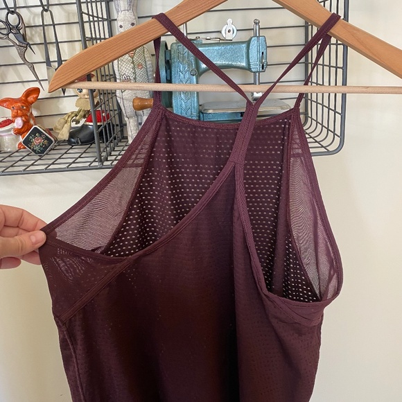 Athleta racerback sheer top - Picture 3 of 6